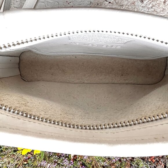 COACH Vintage Mambo Y2K Bucket 90s Ivory White Silver Small Mini Crossbody Bag - Picture 6 of 7